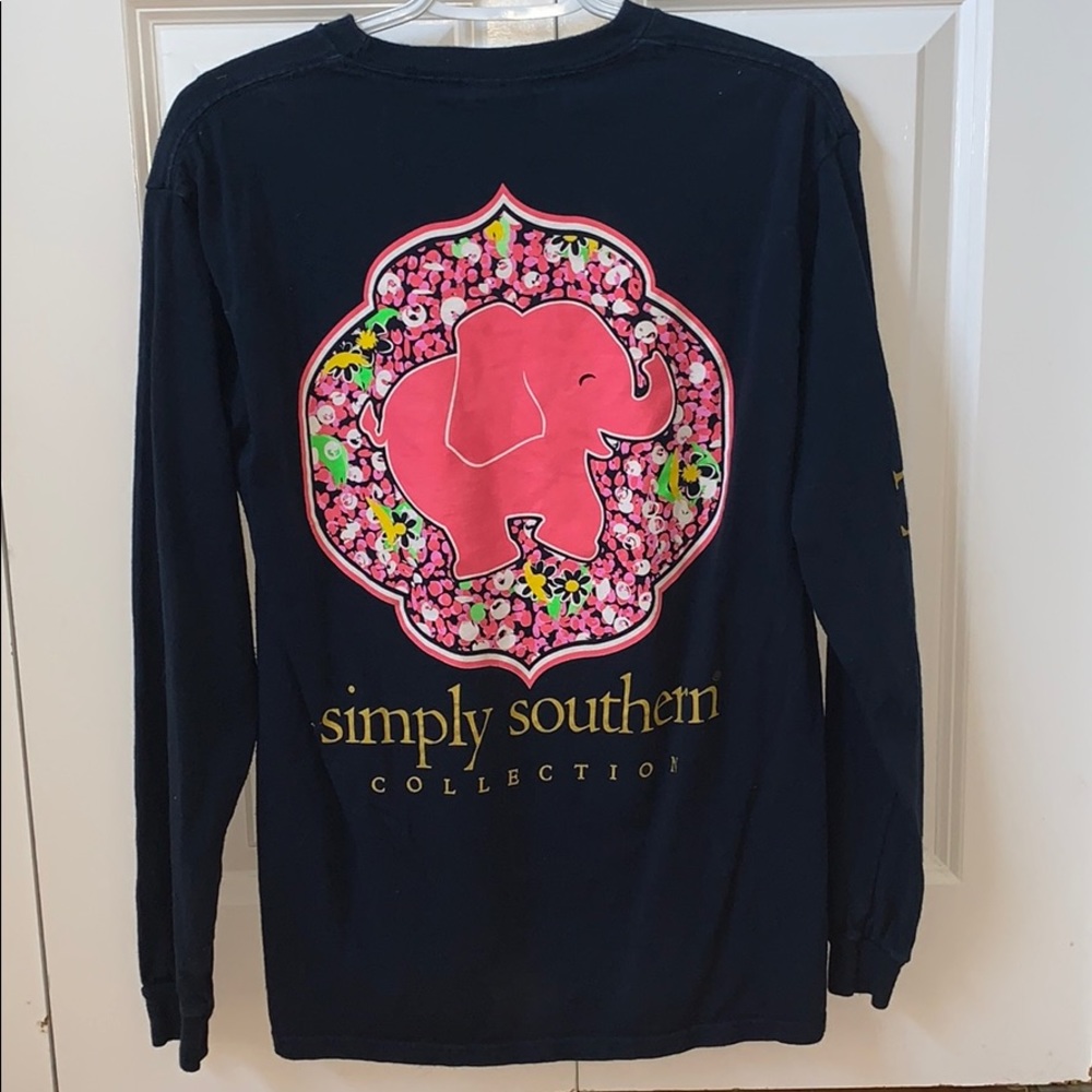 Simply southern long sleeve tee shirt